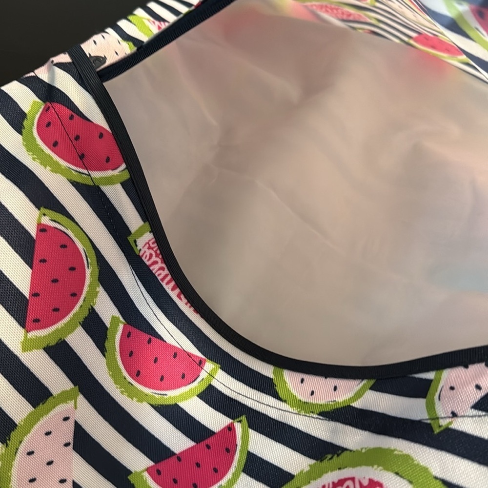 Watermelon Print Drawstring Thermal Backpack - image 5